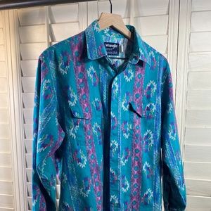 Vibrant Wrangler Dress Button Up